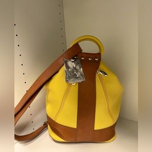 Valentina leather backpack/bag